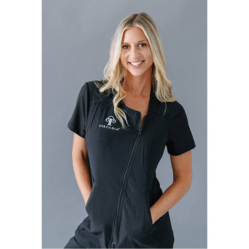 Circadia Branded Noel Asmar Tunic – Zoe – Short Sleeve
